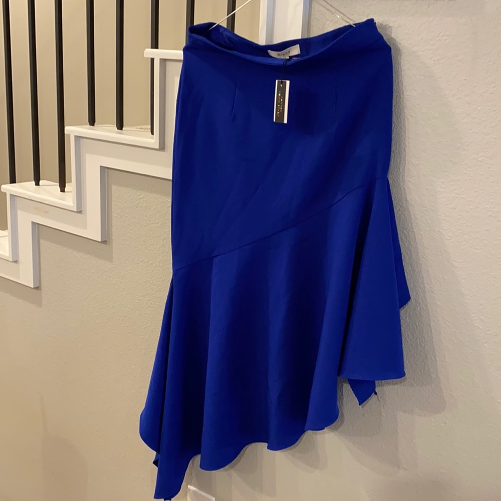 Milly asymmetrical skirt